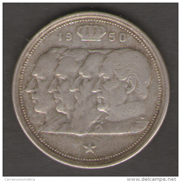 BELGIO 100 FRANCHI 1950 AG SILVER - 100 Francs