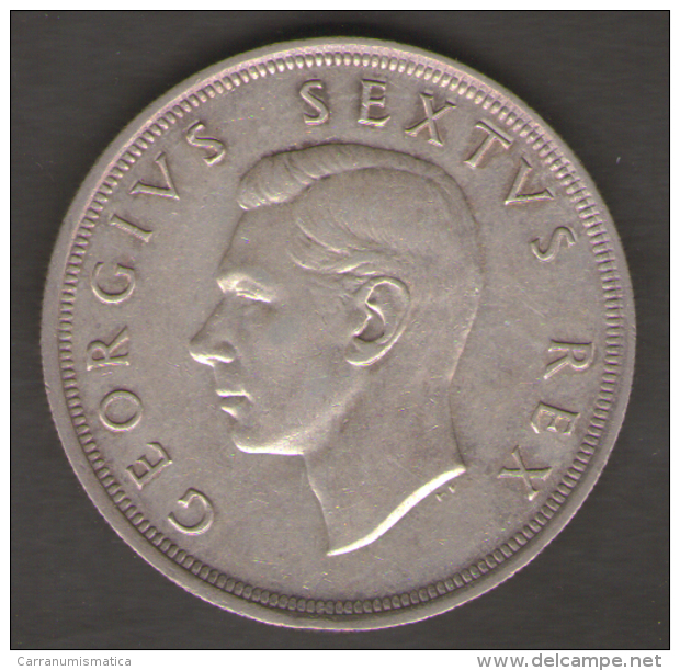 SUD AFRICA 5 SHILLINGS 1949 AG SILVER - Sud Africa