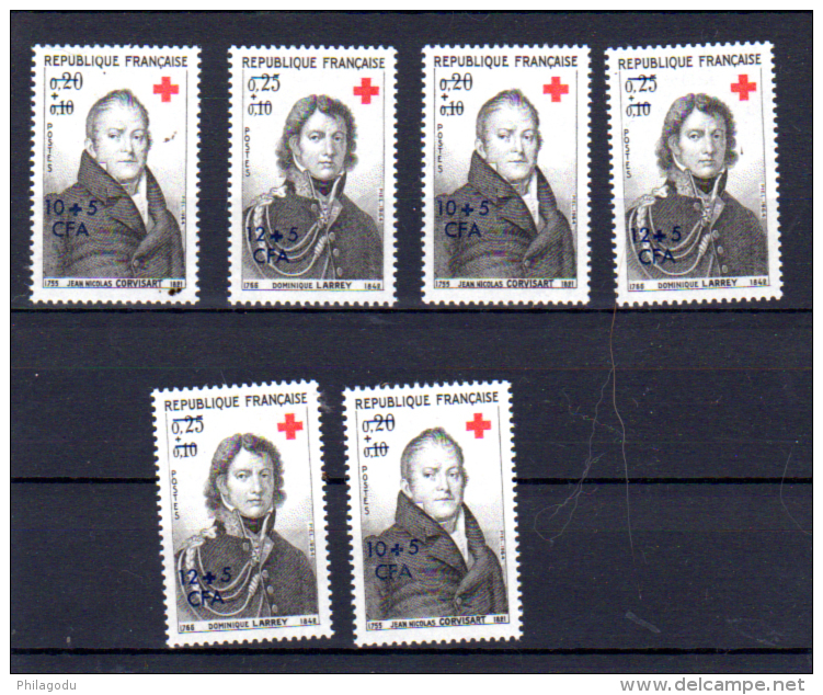 Croix-Rouge, 3X  362/ 364 **, Cote 12,30 €, - Unused Stamps