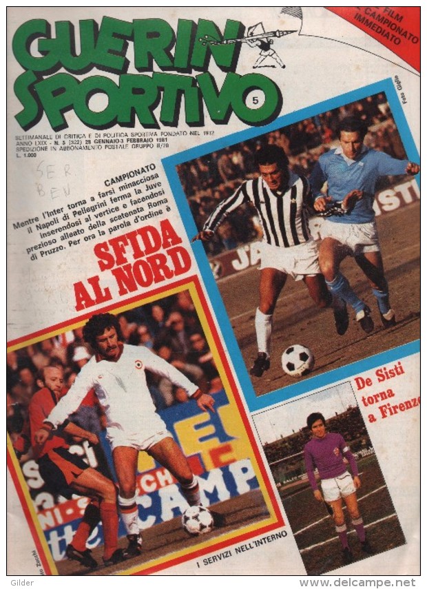 Guerin Sportivo N. 5  Del 28/01-03/02/1981 - Sport