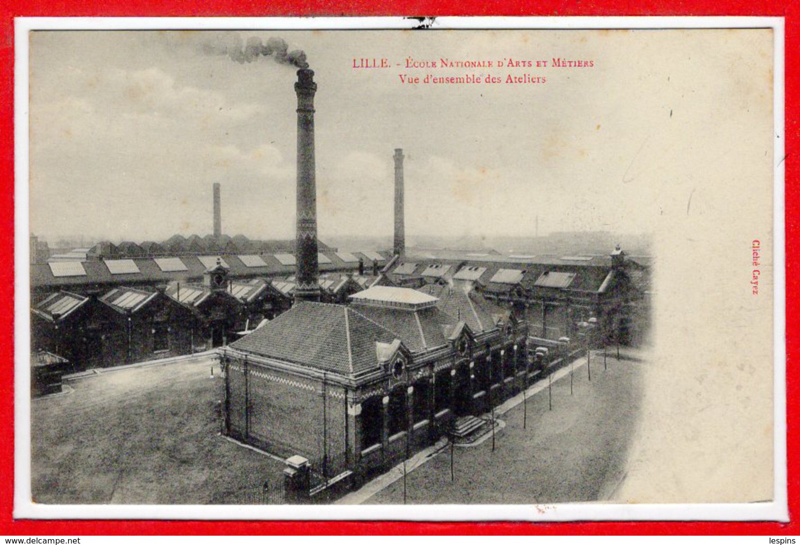 59 - LILLE -- Ecole National D'Arts Et Métiers - Vue D'ensemble Des Ateliers - Lille