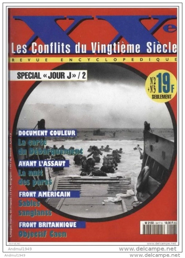 LES CONFLITS Du VINGTIEME SIECLE - Spécial "JOUR J" - N° De 1 à 9 (complet) - Guerre 1939-45