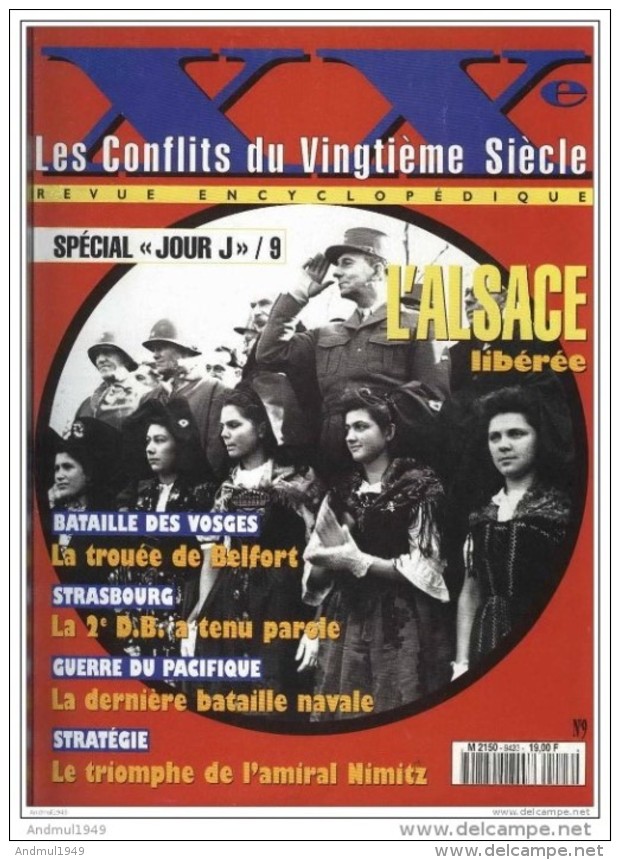 LES CONFLITS du VINGTIEME SIECLE - Spécial "JOUR J" - N° de 1 à 9 (complet)