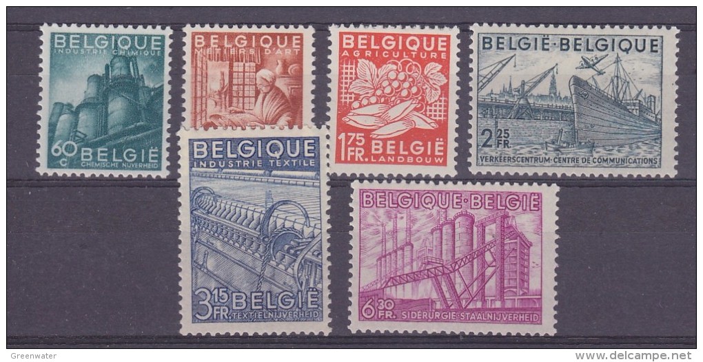 Belgie 1948 Uitvoer 6w ** Mnh (BE273) - Nuovi