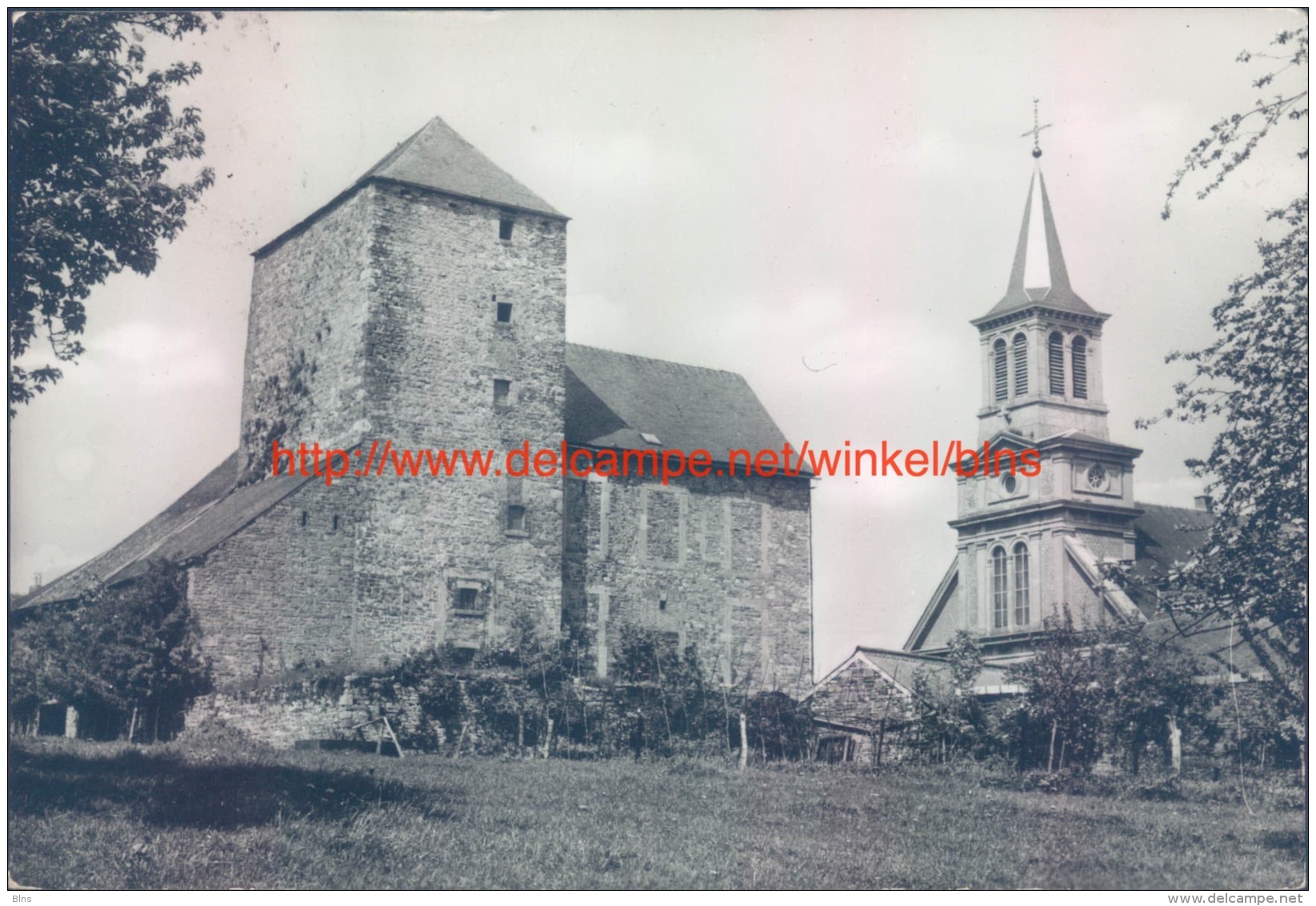 1968 Ancienne Tour De Justice Et L'Eglise - Ouffet - Ouffet