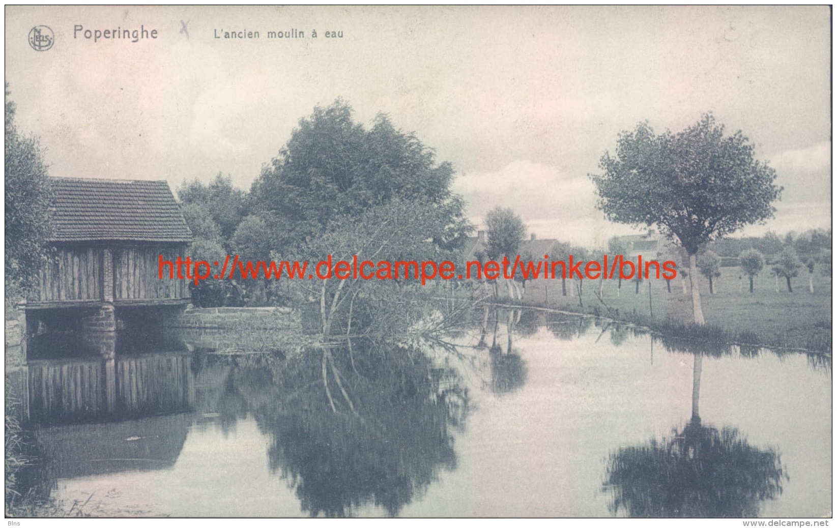 1912 L'ancien Moulin à Eau Poperinge - Poperinge