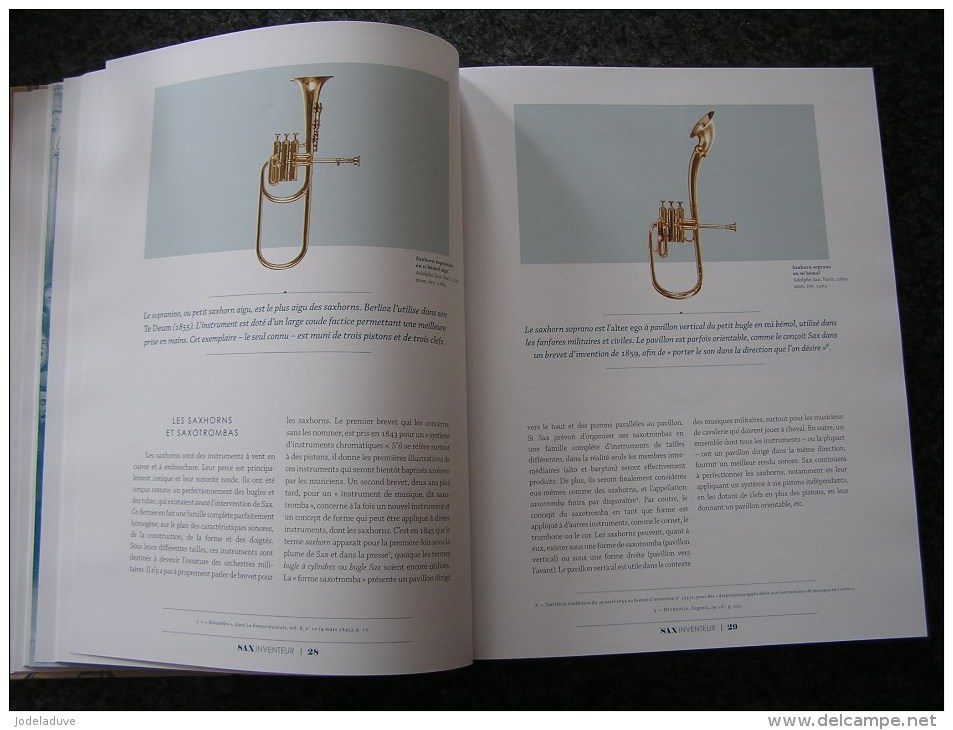 ADOLPHE SAX  Catalogue Sax 200 Saxophone Dinant Instrument de Musique Saxo Musicien