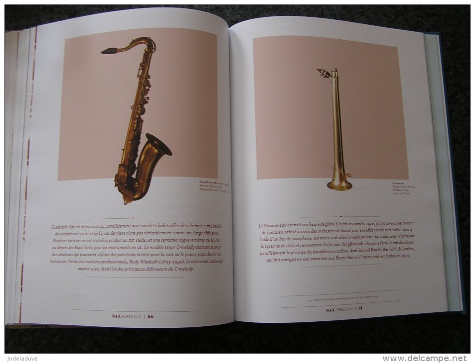 ADOLPHE SAX  Catalogue Sax 200 Saxophone Dinant Instrument de Musique Saxo Musicien