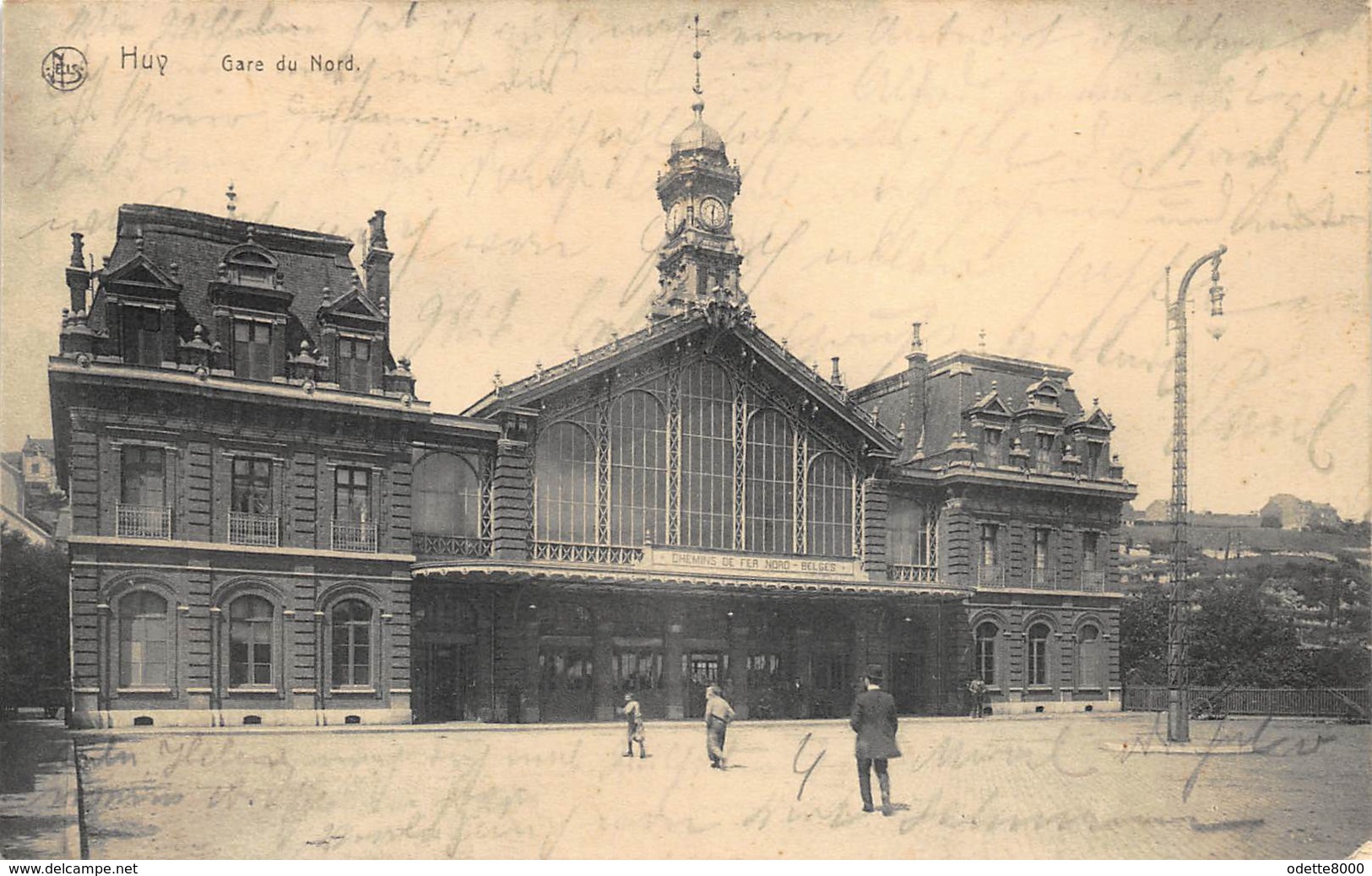 Hoei     Gare Du Nord    Station   Stempel Veldpost Feldpost      A 2315 - Hoei