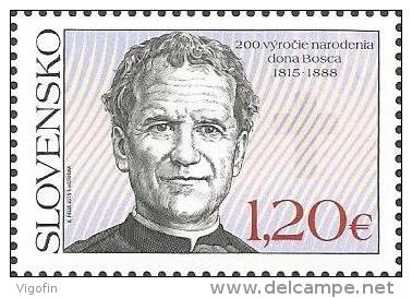 SK 2015-765 DON BOSCO, SLOVAKIA, 1 X 1v, MNH - Neufs