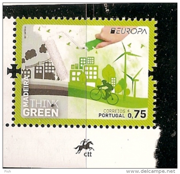 Portugal ** & CEPT Europa, Madeira , Think Green 2016 (Pub1) - 2016