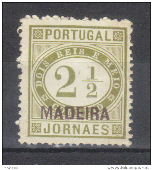 N° 15*b Dentelé 13 1/2    AF N° 13*  (1871)  Voir Scan Du Dos - Madeira