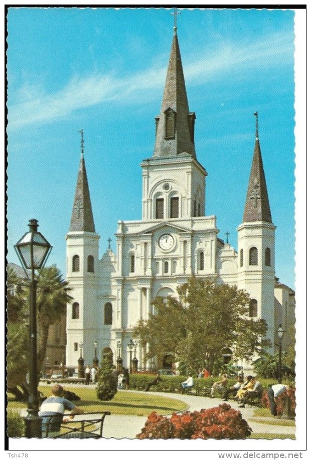 LOUISIANA---NEW-ORLEANS---st-louis Cathédral---voir 2 Scans - New Orleans