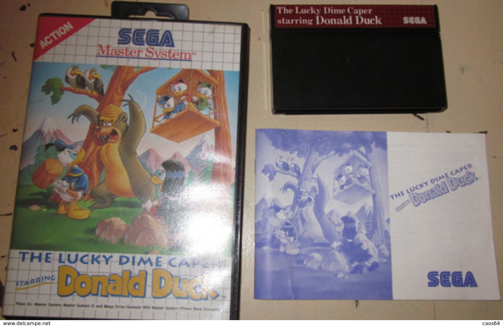 SEGA DONALD DUCK - Altri & Non Classificati