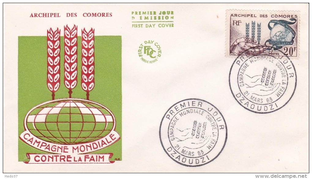 Comores - Lettre - Covers & Documents