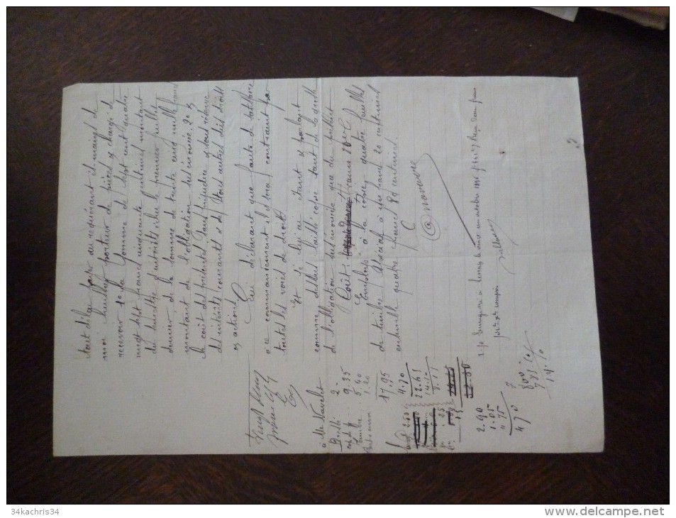 Manuscrit Original Religion  F.Léo 1817 Lettre Au Journal L'ami De La Religion + 1 Au Ministre Plainte De Diffamation - Religión & Esoterismo