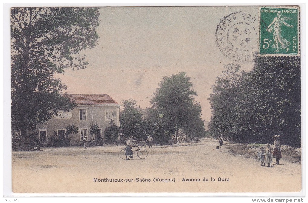 MONTHUREUX Sur SAONE  Avenue De La Gare - Monthureux Sur Saone