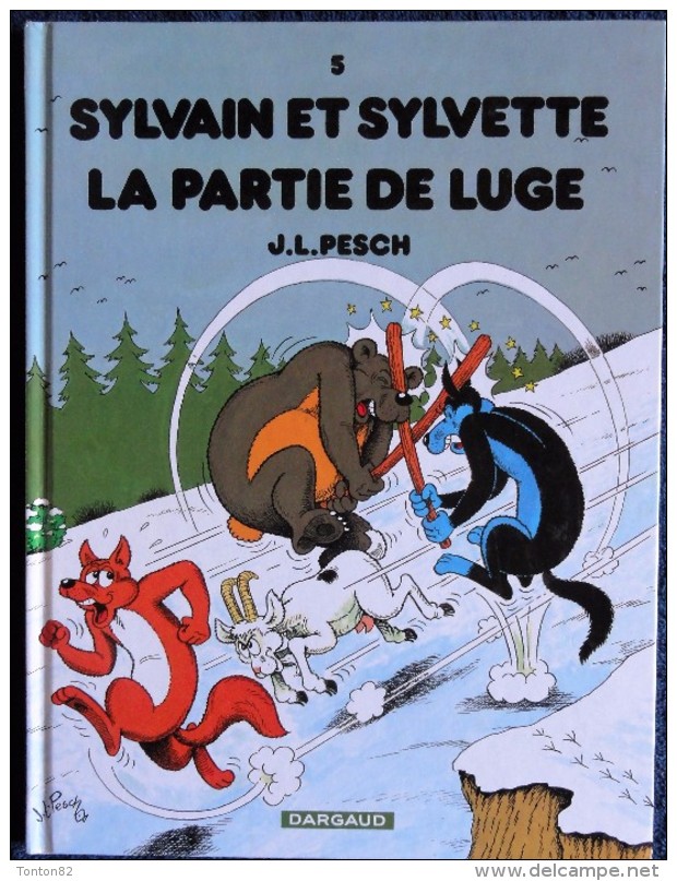 Sylvain Et Sylvette N° 5 - Sylvain Et Sylvette  - La Partie De Luge - Dargaud - ( 2003 ) . - Sylvain Et Sylvette