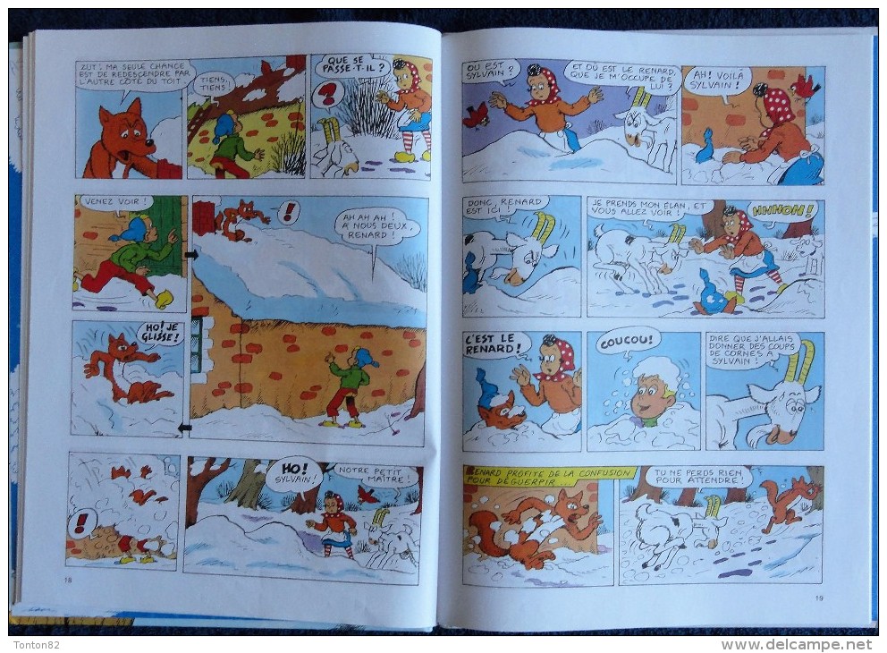 Sylvain Et Sylvette N° 5 - Sylvain Et Sylvette  - La Partie De Luge - Dargaud - ( 2003 ) . - Sylvain Et Sylvette