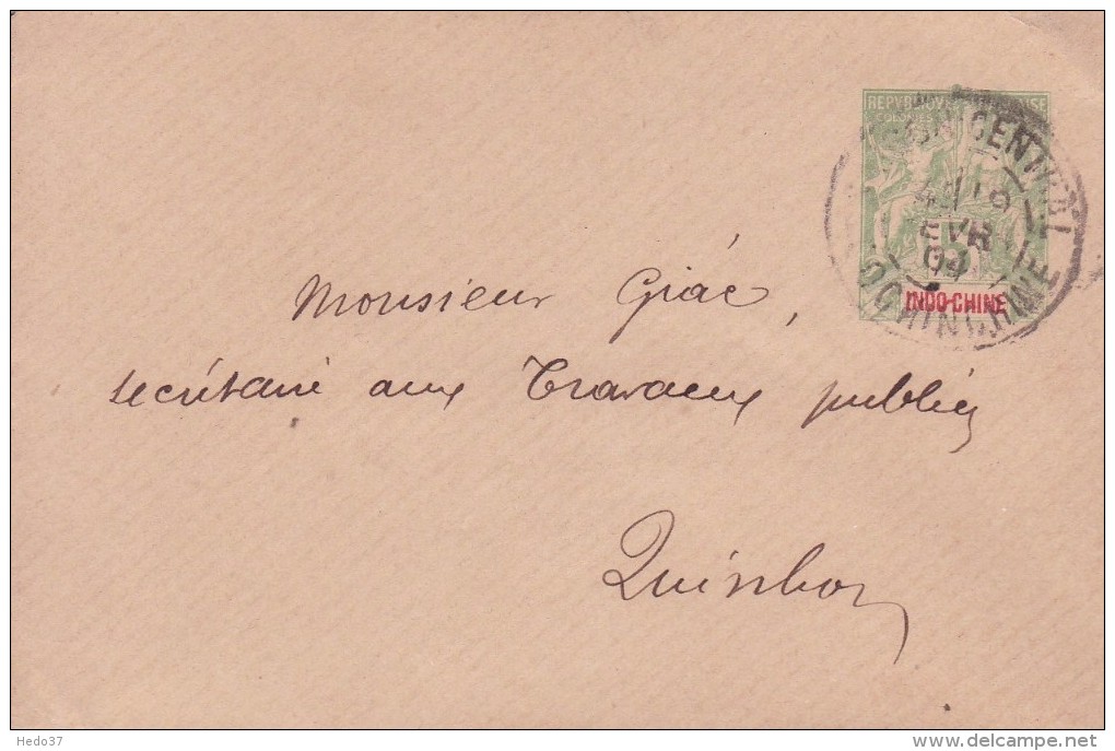 Indochine - Lettre - Lettres & Documents