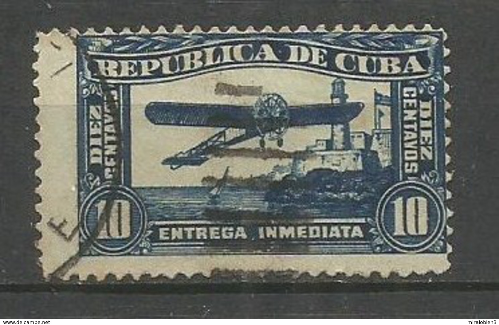 CUBA CORREO URGENTE YVERT NUM. 4 USADO - Timbres Express