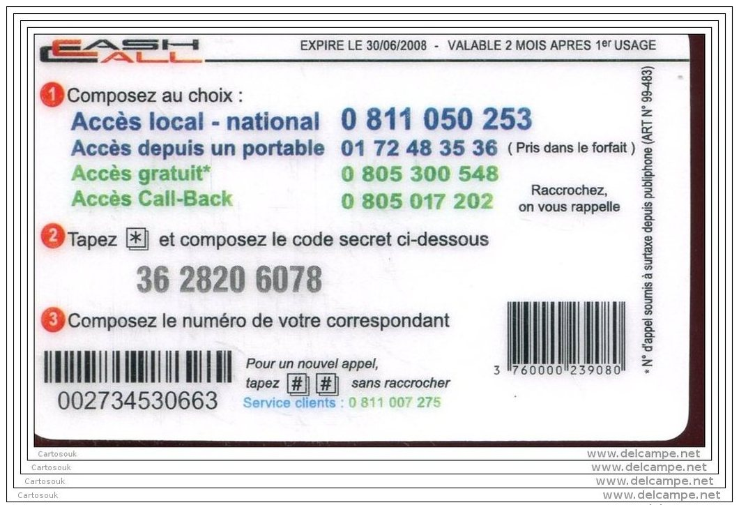 PE3990   CARTE PREPAYEE  FRANCE - Autres & Non Classés