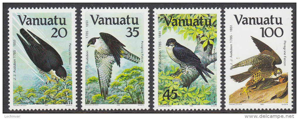 VANUATU, 1985 BIRDS 4 MNH - Vanuatu (1980-...)