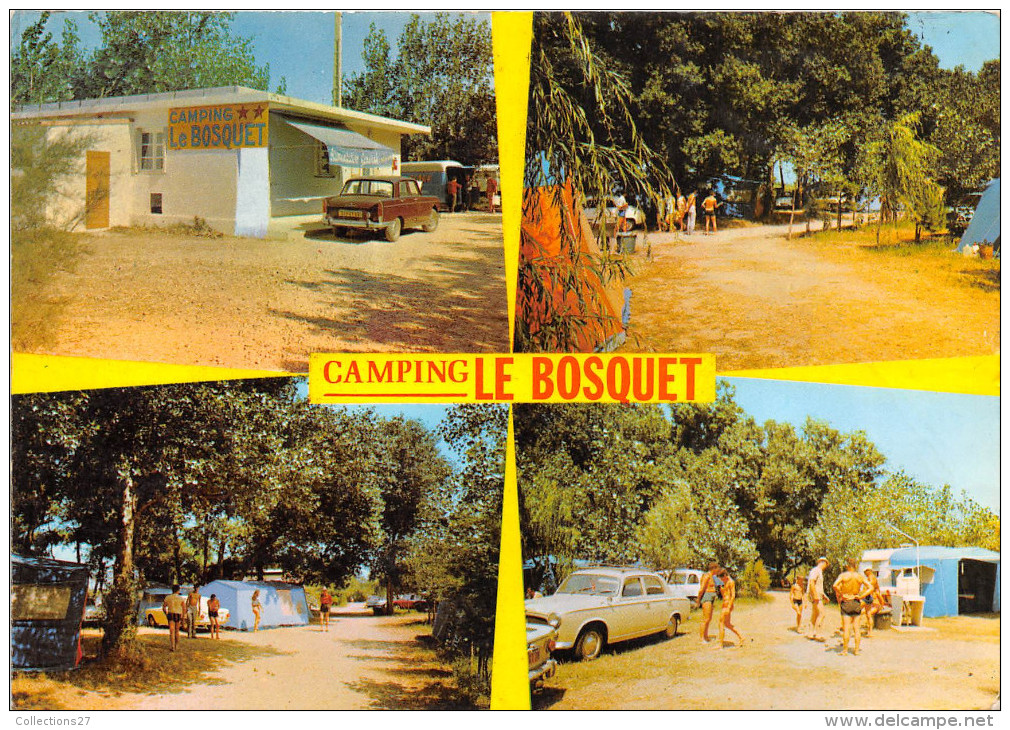 66-CANET-PLAGE- CAMPING LE BOSQUET , MULTIVUE - Canet Plage