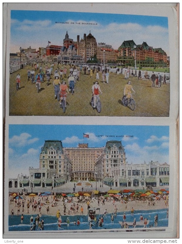 ATLANTIC CITY Carnet Original 20 Views ( Kropp / Pictorial Letter Card ) 19?? ( Zie Foto Voor Details ) !! - Atlantic City