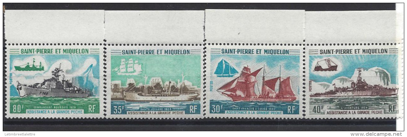 SPM, N°410 à 413 ** - Unused Stamps