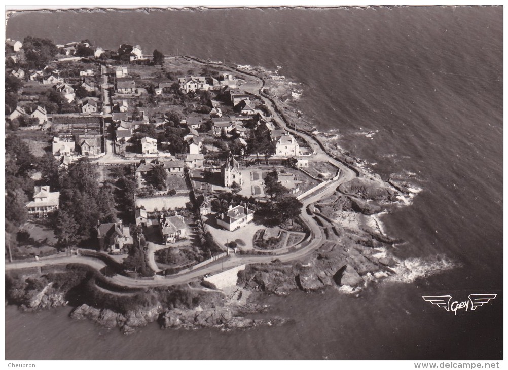 44. PORNIC. VUE AÉRIENNE. POINTE ET COTE DE GOURMALON. ANNÉES 50. COLLECTION " LA FRANCE VUE DU CIEL." - Pornic