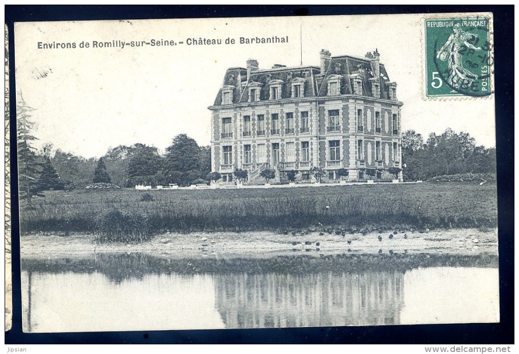 Cpa Du 10  Environs De Romilly Sur Seine -- Chateau De Barbanthal    LIOB111 - Romilly-sur-Seine