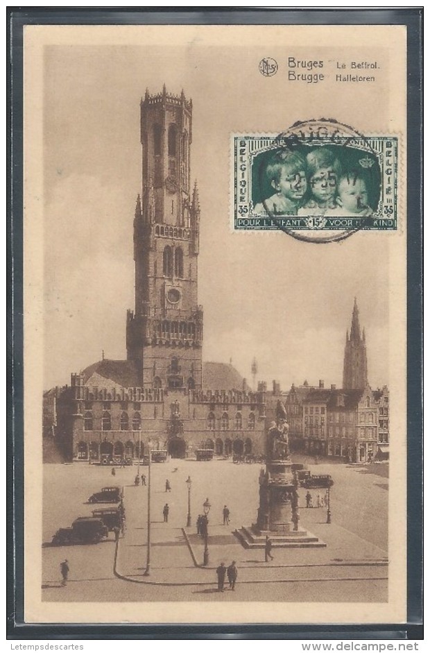 CPA BELGIQUE - Bruges, Le Beffroi - Brugge