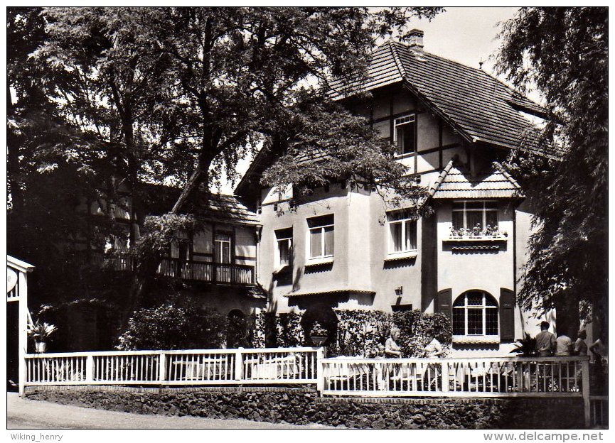 Schwielowsee Ferch - S/w HO Gaststätte Am See - Schwielowsee