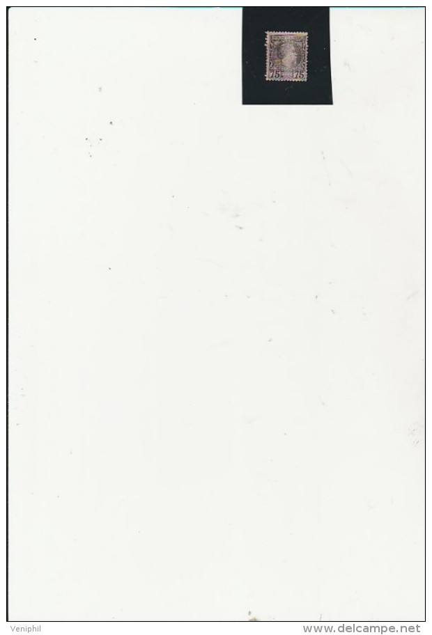 MONACO -TIMBRE N° 8 -NSG - LEGEREMENT DEFRAICHI SUR LA HAUTEUR - COTE TIMBRE NEUF :420 €-ANNEE 1885 - Unused Stamps