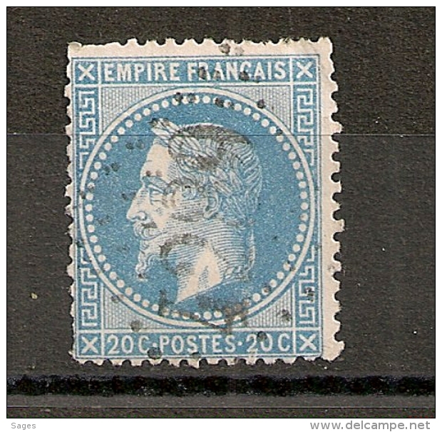 GC 4289 VINCELLES Yonne. - 1863-1870 Napoléon III Lauré