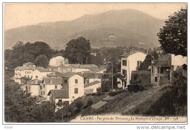 CAMBO LES BAINS - Vue Prid Des Terrasses - La Montagne D' Ursuya   (90410) - Cambo-les-Bains