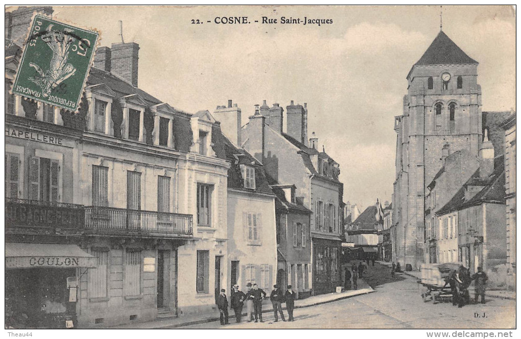 ¤¤   -   22   -   COSNE    -   Rue Saint-Jacques   -   Commerce " Coulon "       -  ¤¤ - Cosne Cours Sur Loire