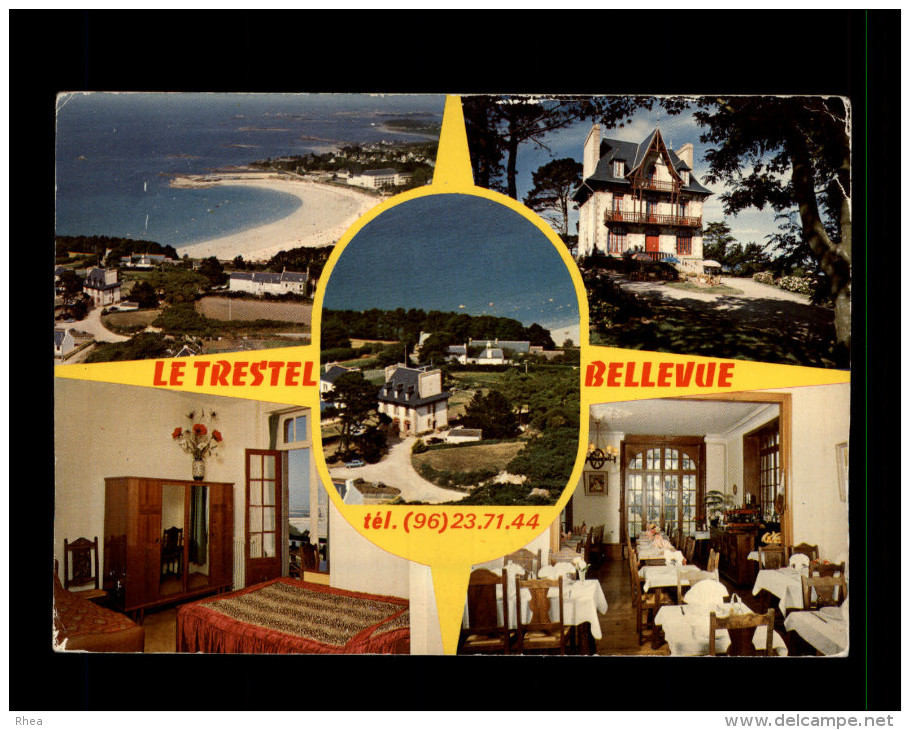 22 - TRELEVERN - Carte Pub Hotel - Autres & Non Classés