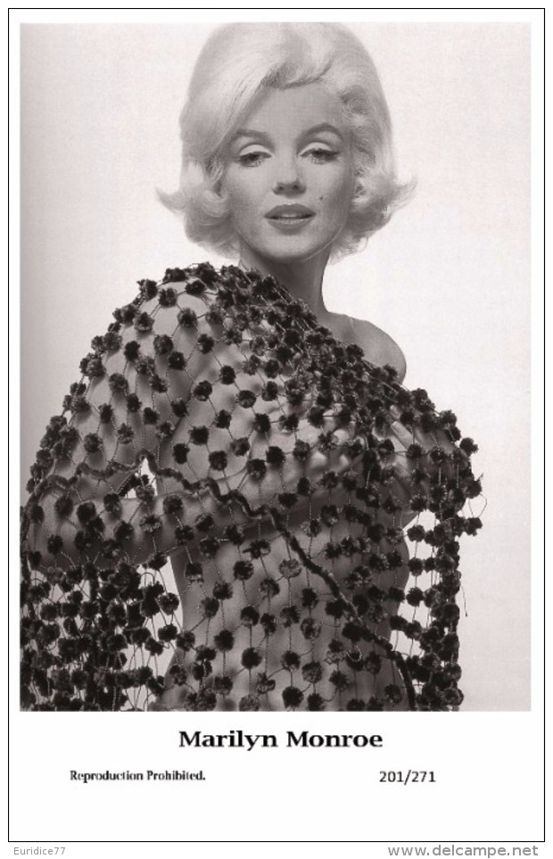 MARILYN MONROE - Film Star Pin Up PHOTO POSTCARD- Publisher Swiftsure 2000 (201/271) - Autres & Non Classés