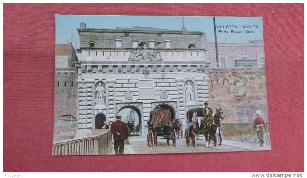 > Malta--  Valletta  Porta Reale Gate-----      -  ------ref 2336 - Malta