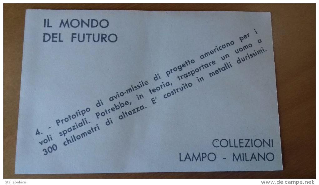 SPACE - 1952 ITALY - IL MONDO DEL FUTURO  # 4 - UFO SOCOUPE OVNI - Sonstige & Ohne Zuordnung