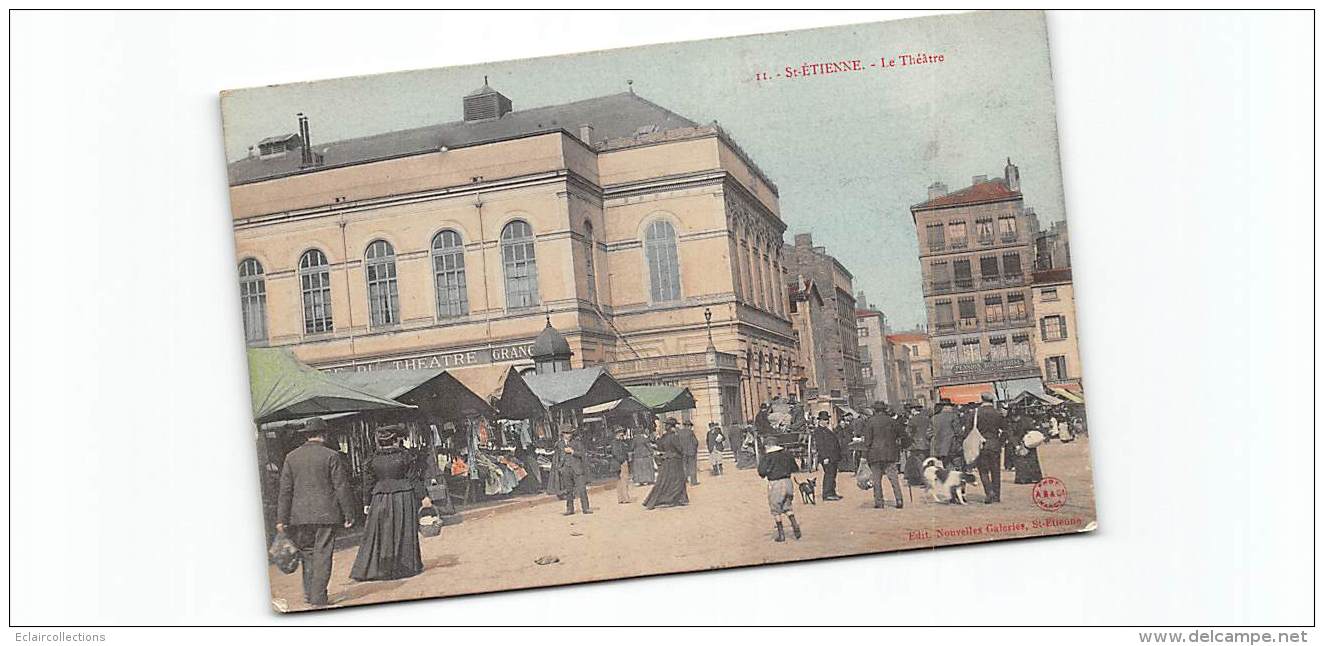 Saint Etienne      42      Marché. Le Théatre - Saint Etienne