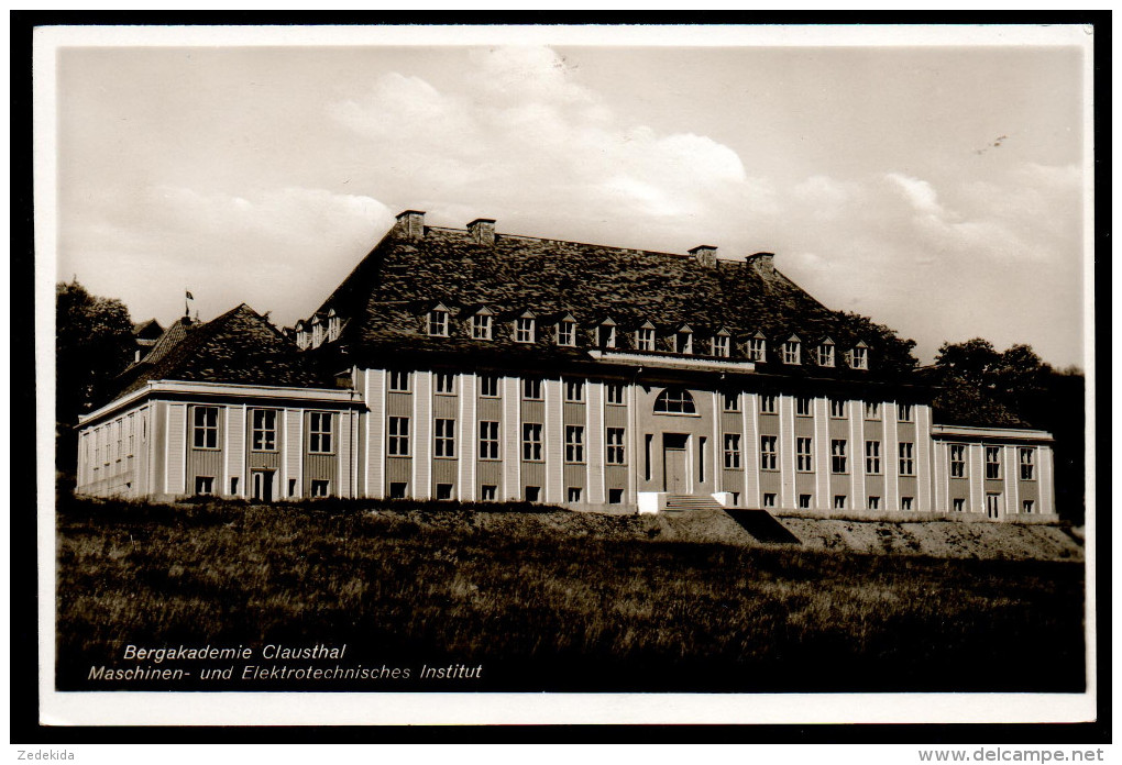 6173 - Alte Foto Ansichtskarte - Bergakademie Clausthal - Maschinen Und Elektrot. Institut - N. Gel. - TOP - Clausthal-Zellerfeld