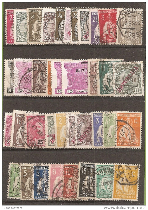 Portugal - Selos Ceres - Fiilatelia - Philately - Stamps - Timbres - Ortsausgaben