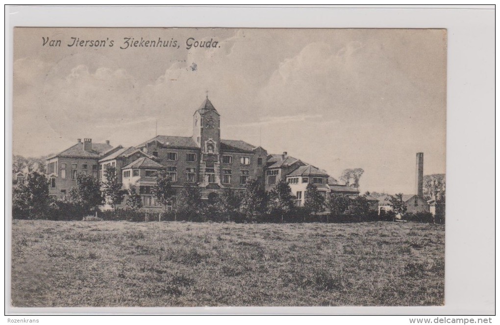 1925 Gouda Zuid-Holland Nederland Van Iterson' S Ziekenhuis Hospital - Gouda