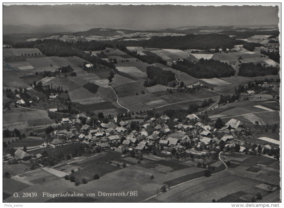 Dürrenroth (BE) Fliegeraufnahme - Luftbild P. Zaugg G. 20439 - Dürrenroth