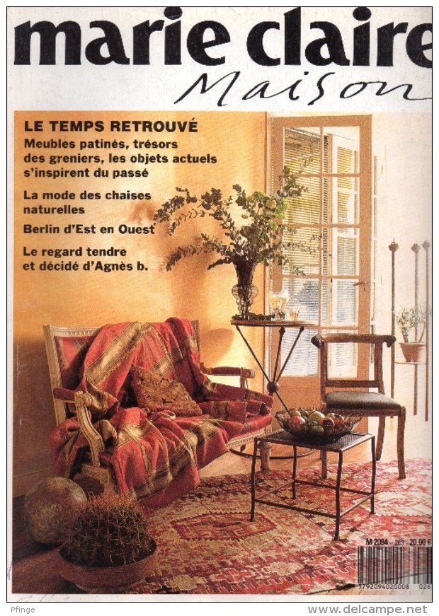 Marie-Claire Maison N°263, Avril 1990 - Maison & Décoration