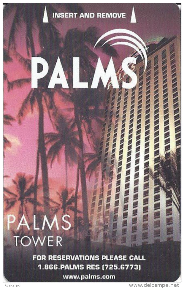 Palms Casino Las Vegas, NV Hotel Room Key Card - Hotel Keycards