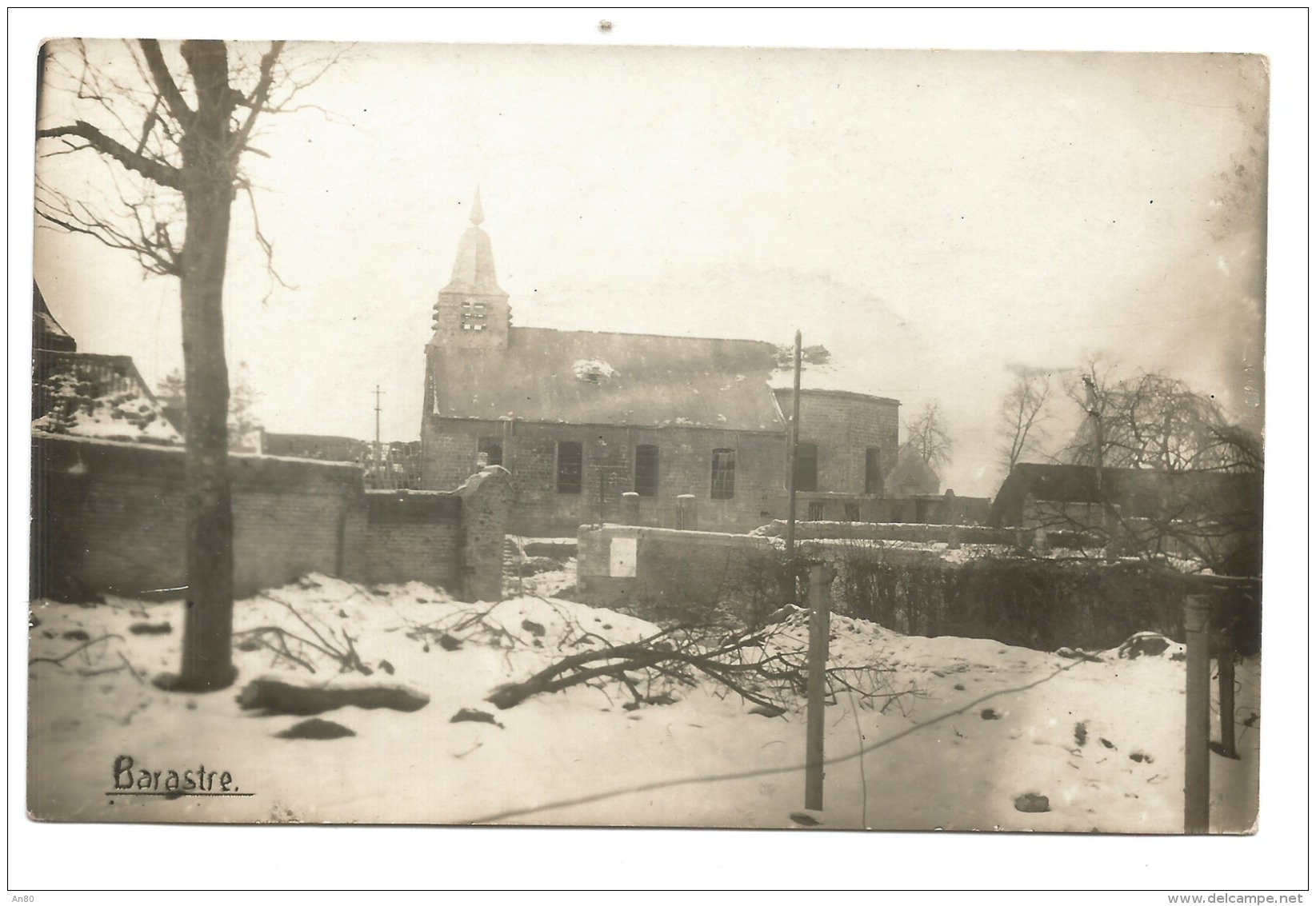 Barastre  Pas De Calais  Eglise - Andere & Zonder Classificatie